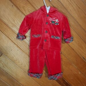 Little Wonders 0/3 month baby "My 1st Christmas" outfit